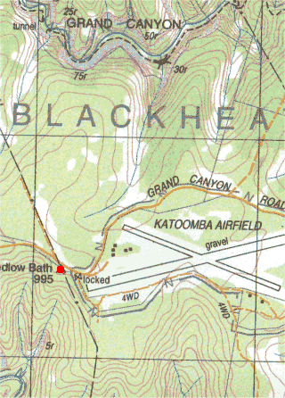 Excerpt from Katoomba map, 3rd edition