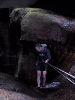 Dave in Claustral Canyon