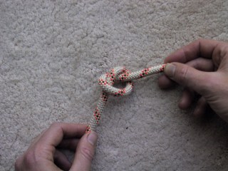 Overhand knot - slide 3