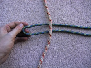 Prusik knot - slide 1