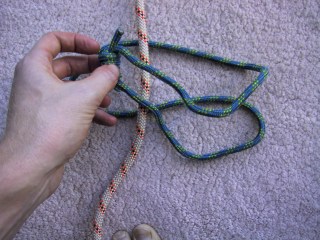 Prusik knot - slide 2