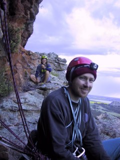 Climbing at Mt Arapiles